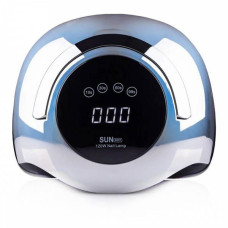 Професійна UVLED лампа BLUEQUE BQ5T Chrom Mirror, 120 Вт, дзеркальний срібний корпус для манікюру та педикюру