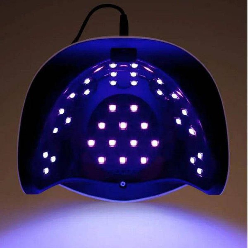 UVLED лампа SUN S6 168 Вт, професійна синя сушарка для манікюру та педикюру з LED-дисплеєм
