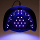 UVLED лампа SUN S6 168 Вт, професійна синя сушарка для манікюру та педикюру з LED-дисплеєм