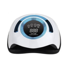 UVLED лампа SUN S6 168 Вт, професійна синя сушарка для манікюру та педикюру з LED-дисплеєм