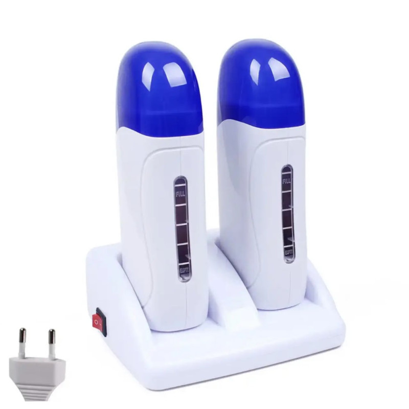 Подвійний касетний воскоплав F1 (80 Вт) ∣ Професійна база на 2 картриджа