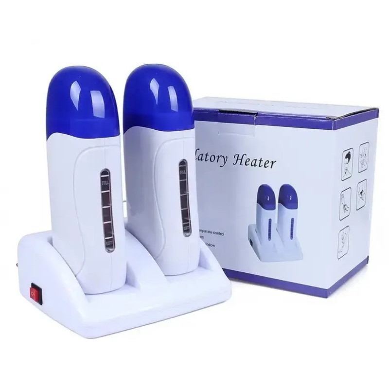 Подвійний касетний воскоплав F1 (80 Вт) ∣ Професійна база на 2 картриджа