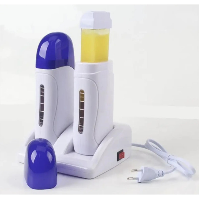 Подвійний касетний воскоплав F1 (80 Вт) ∣ Професійна база на 2 картриджа