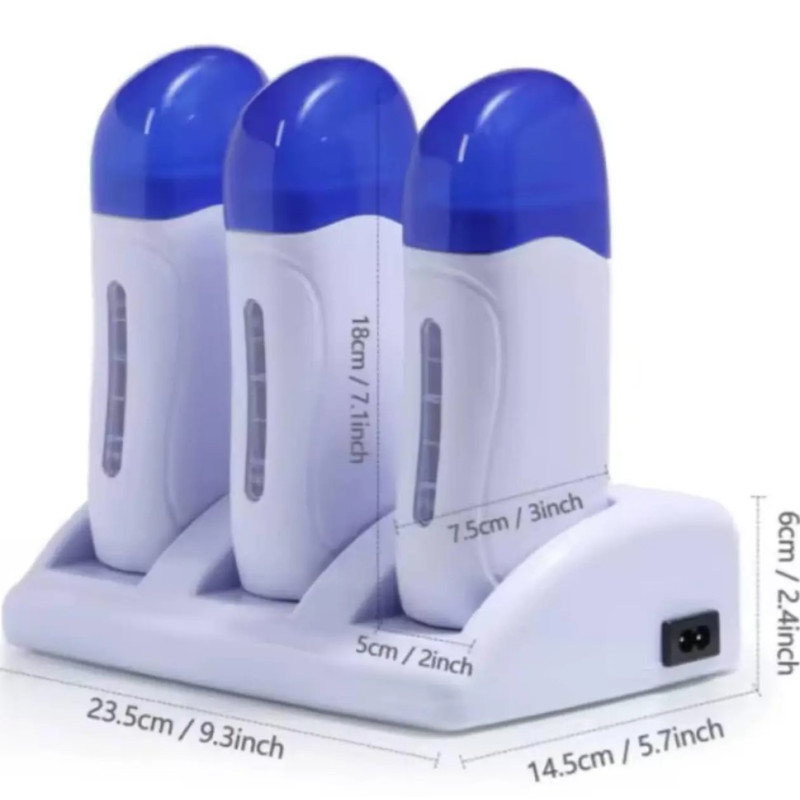 Потрійний касетний воскоплав SM-67 ∣ Професійна база на 3 картриджа