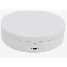 Поворотний стіл для фотозйомки Bakeey 13W (13 см), білий