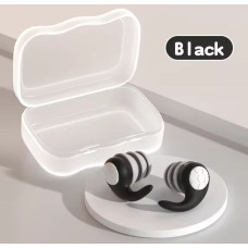 Силіконові беруші для глибокого сну та спокою (чорні)