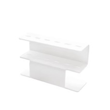 Акрилова підставка-органайзер для 6 пінцетів (біла)