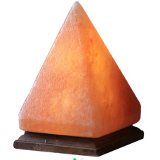Гімалайська соляна лампа «Піраміда» з USB-підключенням