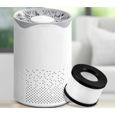 Компактний USB-очищувач повітря UVS з HEPA-фільтром, білий