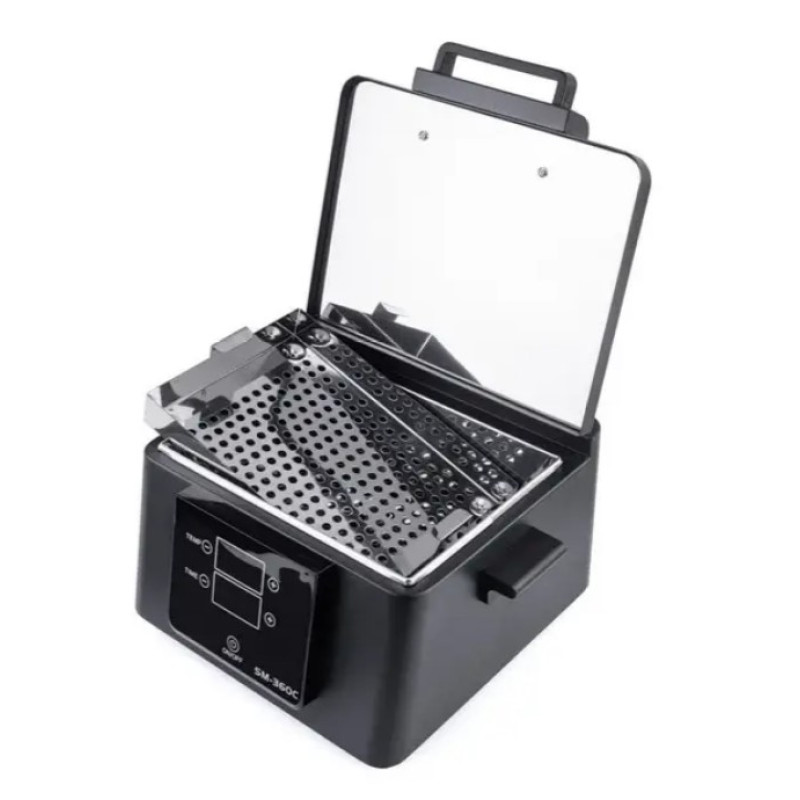 Сухожарова шафа SM-360C (Чорний) ∣ Цифровий стерилізатор 300 Вт