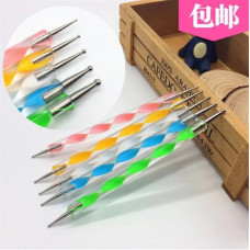 Набір Металевих Дотсів для Манікюру та Дизайну (5 шт.) – Спіральна ручка