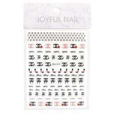3D наклейки для нігтів Joyful Nail DD-573 "Elegant Drip"