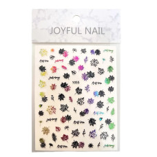 3D наклейки для нігтів Joyful Nail №1055 "Autumn Leaves"