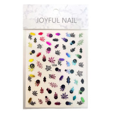 3D наклейки для нігтів Joyful Nail №1056 "Autumn Glow"