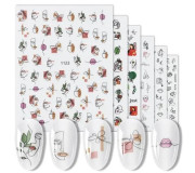 Наклейки та слайдери для нігтів