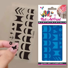 Пластина для стемпінгу XY-DB06 Professional