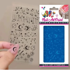 Пластина для стемпінгу XY-DB07 Professional