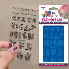 Пластина для стемпінгу XY-DB08 Professional