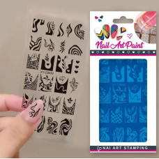 Пластина для стемпінгу XY-DB09 Professional