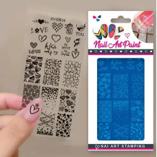 Пластина для стемпінгу XY-DB14 Professional