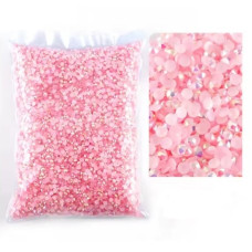 Набір стразів Light Pink AB 2mm (SS6) — ніжно-рожеве мерехтіння, 10 000 шт.