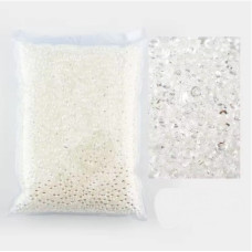 Кришталеві прозорі стрази для нігтів Transparent White SS6 (2 мм) — 10 000 шт.