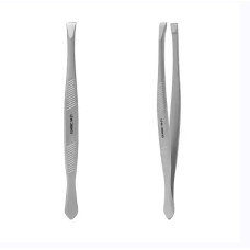 Staleks Пінцет для брів CLASSIC 10 TYPE 1 (широкі пряміі кромки)