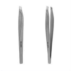 Staleks Пінцет для брів CLASSIC 15 TYPE 3 (широкі скошені кромки)