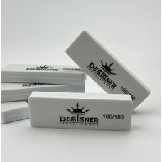 Баф-шліфувальник mini Designer білий (90х12 мм), 100/180 гріт