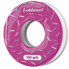 Staleks PRO Bobbinail — Запасний блок білої файл-стрічки, 150 грит (8 метрів)