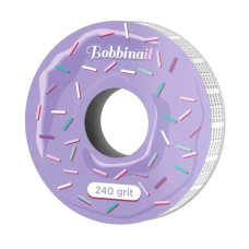 Staleks PRO Bobbinail — Запасний блок білої файл-стрічки, 240 грит (8 метрів)