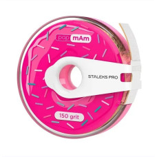 Staleks PRO Expert — Змінний файл-стрічка білий papmAm у котушці, 150 грит (6 метрів)