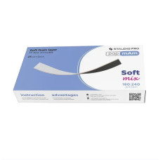 Staleks PRO Expert 20 — Змінні двосторонні файли papmAm Mix на м'якій основі, 180/240 грит (25 шт.)