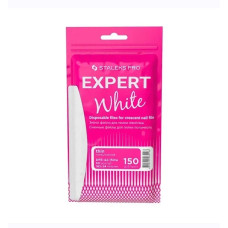 Змінні файли білі Staleks PRO Expert 42 для пилки півмісяць, 150 грит (50 шт.)