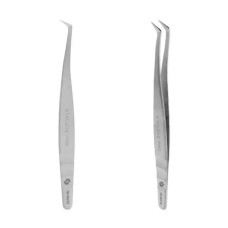 Пінцет для вій Staleks PRO Expert 40 Type 12 (Чобіток, 65°)