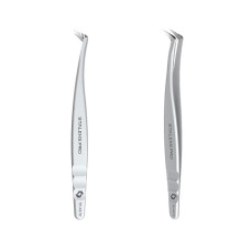 Пінцет для вій Staleks PRO Expert 44 Type 12 (L-подібний, 65°)