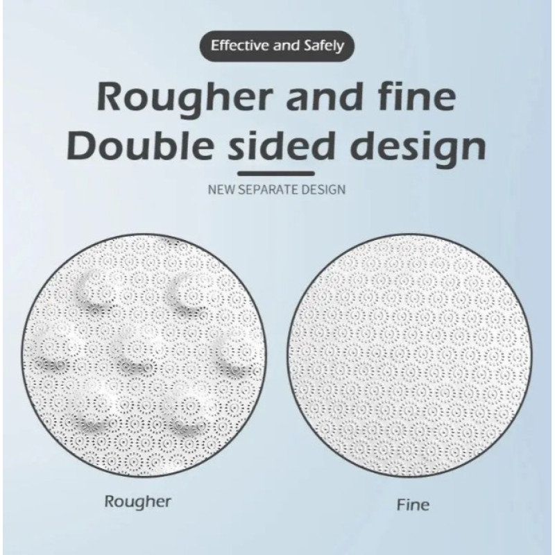 Лазерна пилка двостороння для педикюру, для стоп - кольорова ручка Синій (187)