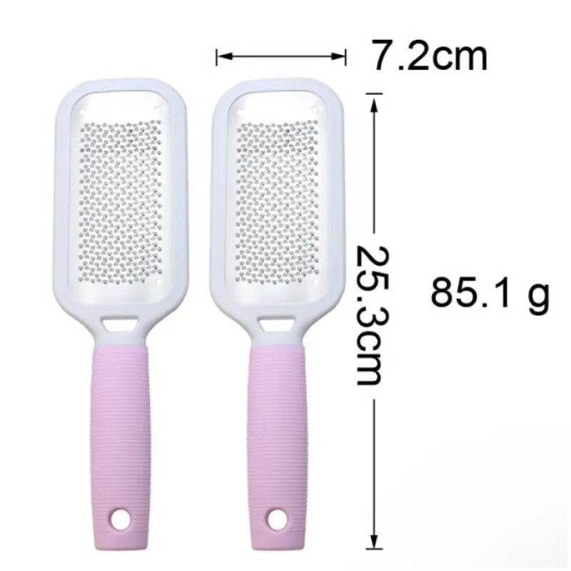 Тертка (пилка, пемза педикюрна) для видалення мозолів та огрубілої шкіри, силіконова ручка - 186