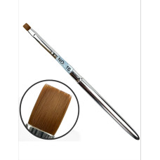 Пензель-трансформер Квадратний (Гелевий) No 10 - Металевий максі-розмір