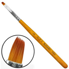 Пензель OPI Kolinsky Скошений No 2 - Для френча, гелю та акрилу