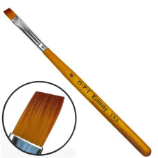 Пензель OPI Kolinsky Скошений No 8 - Для об'ємного френча та нарощування