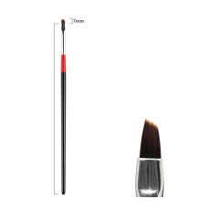 Пензель манікюрний L2 Скошений (7 мм) - Для френча, гелю та акрилу