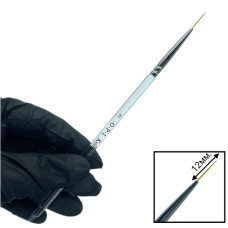 Пензлик OPI №3, 12 мм. для дизайну нігтів. Для малювання дрібних деталей.