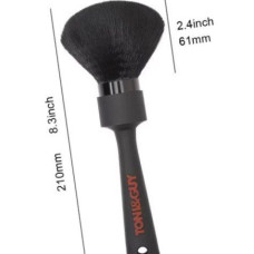 Перукарська щітка-змітка Barbertop для видалення волосся, чорна