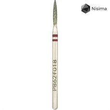 Фреза діамантова Nisima «Полум’я» червона (1.8 мм) P862f018