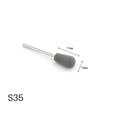 Кулькова фреза S35 (Сірий) — Жорстке шліфування та формування об'єму