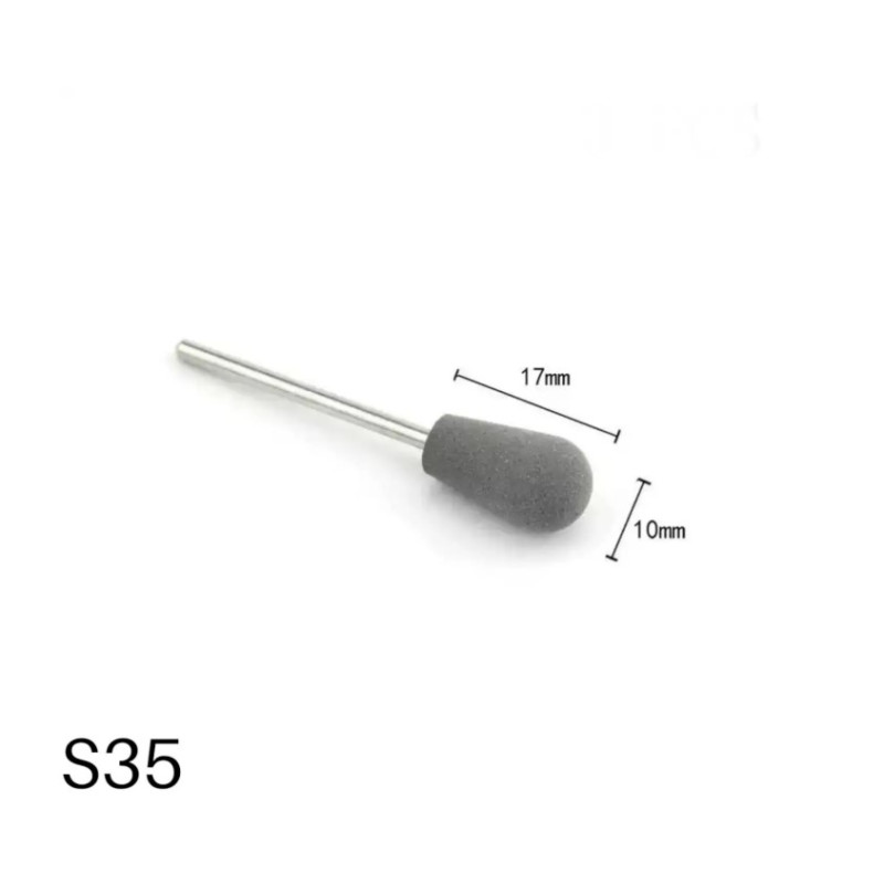 Кулькова фреза S35 (Сірий) — Жорстке шліфування та формування об'єму