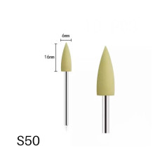 Фреза S50 (Бежевий Міні-конус) — Точкове шліфування та деталізація