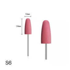 Універсальна полірувальна фреза S6 (Рожевий конус XL) для фінішної обробки