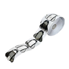 Нижні шаблони для моделювання нігтів «Срібна муха», 500 шт.